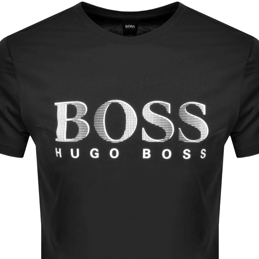 Alternative Image for ProductBOSS UV Protection Logo T Shirt Black2